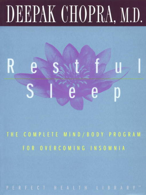 Title details for Restful Sleep by Deepak Chopra, M.D. - Wait list